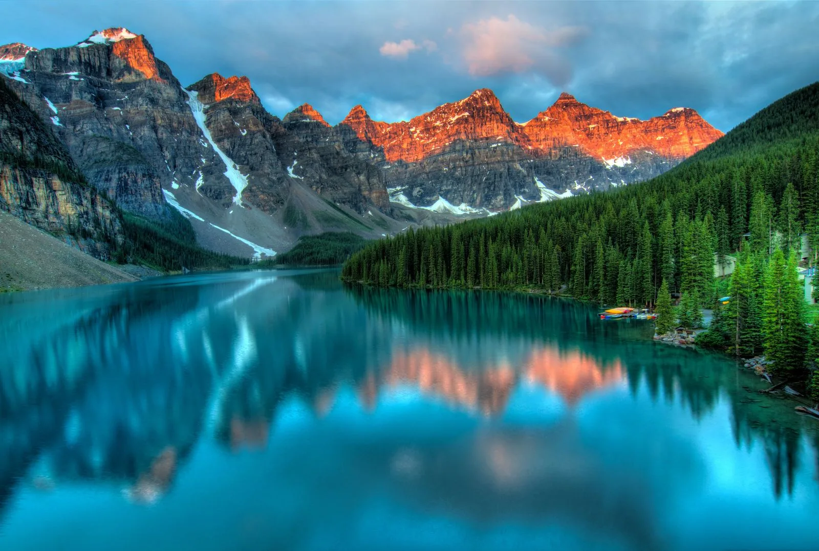 Mountain travel destination